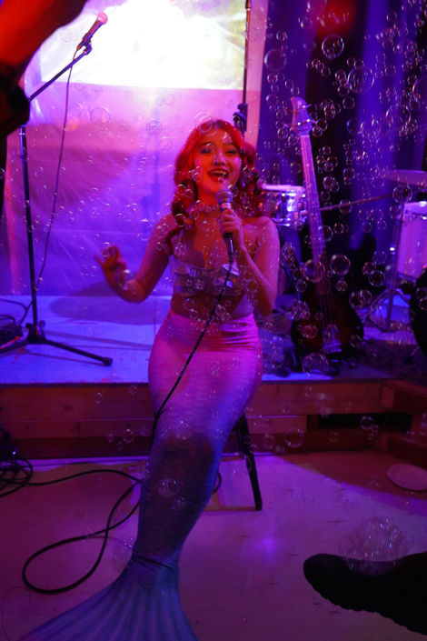 Jules as a mermaid