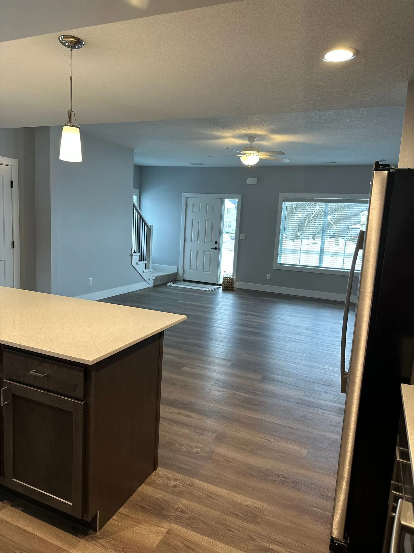 Living room/front door entrance
