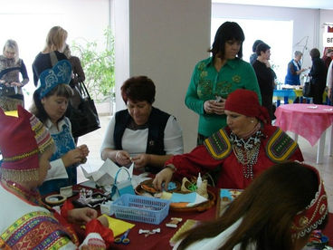 Творческая выставка дошкольных работников