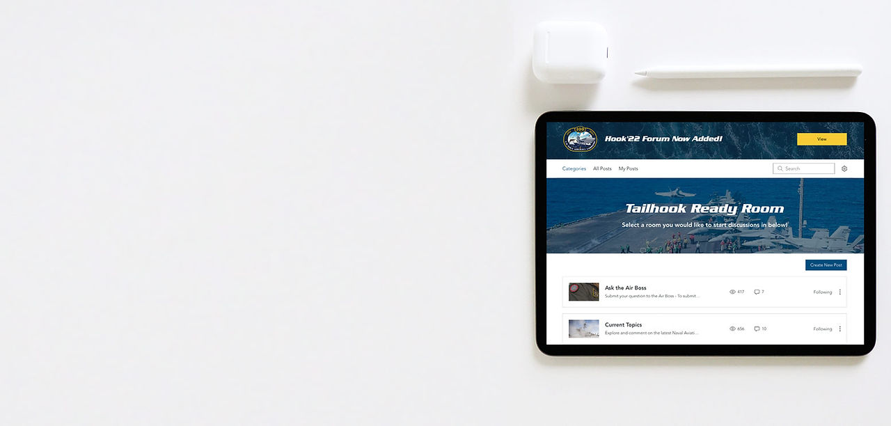 Tailhook Ready Room Forum header