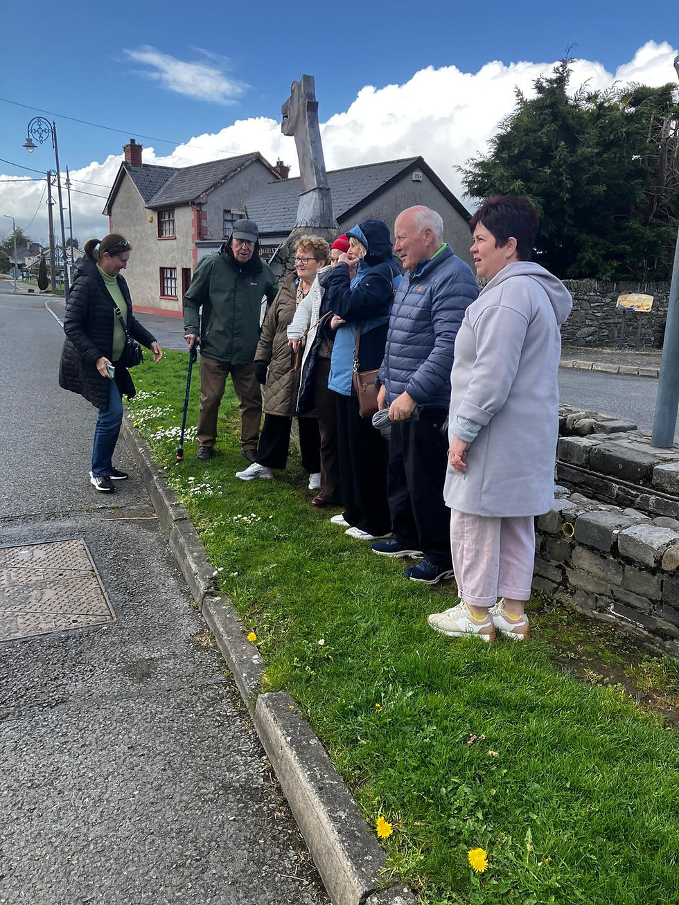Visit from Omeath Tidy Towns