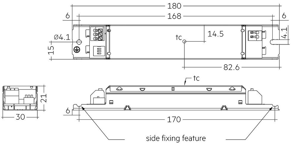 Thumbnail: Tridonic LC 38/400-700/54 flexC lp SNC4