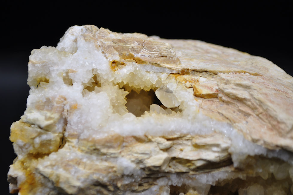 Thumbnail: XXL Honey Calcite in Matrix