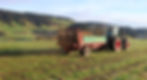 Kalk mit Streuer