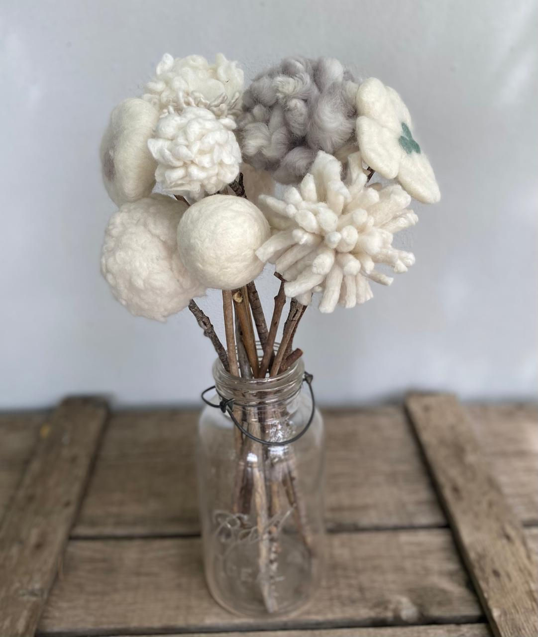 Wool Flower Kits
