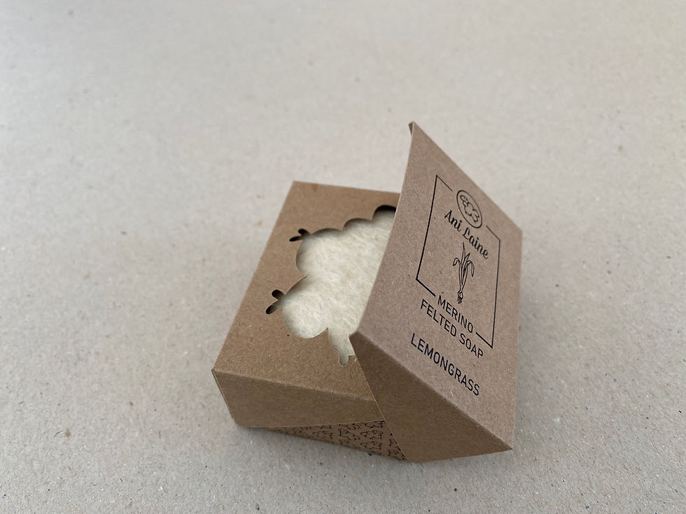 Thumbnail: Felted Soap in Gift Box
