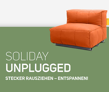Outdoor-Lounge UNPLUGGED von Soliday