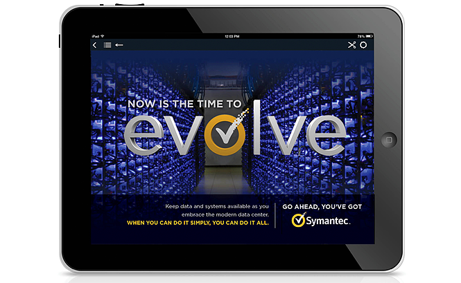 Symantec "Evolve Online Ad"