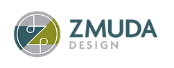 Horizontal zmuda design logo