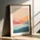 Miniaturbild: Japandi Poster: Abstrakte Landschaft in Pastellfarben
