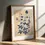 Miniaturbild: Botanisch-Inspiriertes Poster – Flüsternde Blätter In Mondschein