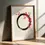 Miniaturbild: Enso Kreis Poster - Blumenzauber