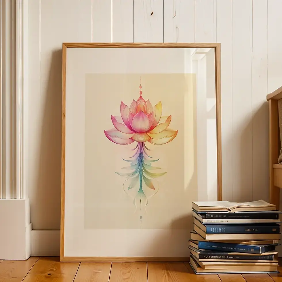 Spirituell-Inspiriertes Poster – Aura Der Erleuchtung