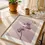 Miniaturbild: Orchideen-Poster: Zartrosa Orchideenblüten an einem Stiel