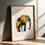 Miniaturbild: Illustrations Poster – Farbenspiel der Wildnis
