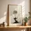 Miniaturbild: Wabi-Sabi-Poster: Baum im Kreis mit Person