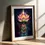Miniaturbild: Spirituell-Inspiriertes Poster – Kosmische Erleuchtung