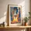 Miniaturbild: Space-Shuttle Poster: Space Shuttle beim Start impressionistisch