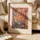 Miniaturbild: Herbst-Poster: Bunte Herbstblätter an Ästen