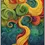 Miniaturbild: Poster: Farbenfrohe Spiralen und Wirbel in Form eines Baumes
