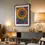 Miniaturbild: Sonnenblume Poster: Buntes Sonnenblumen-Kunstwerk.