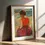 Miniaturbild: Impressionistisches Poster – Abendsonne Am Meeresufer