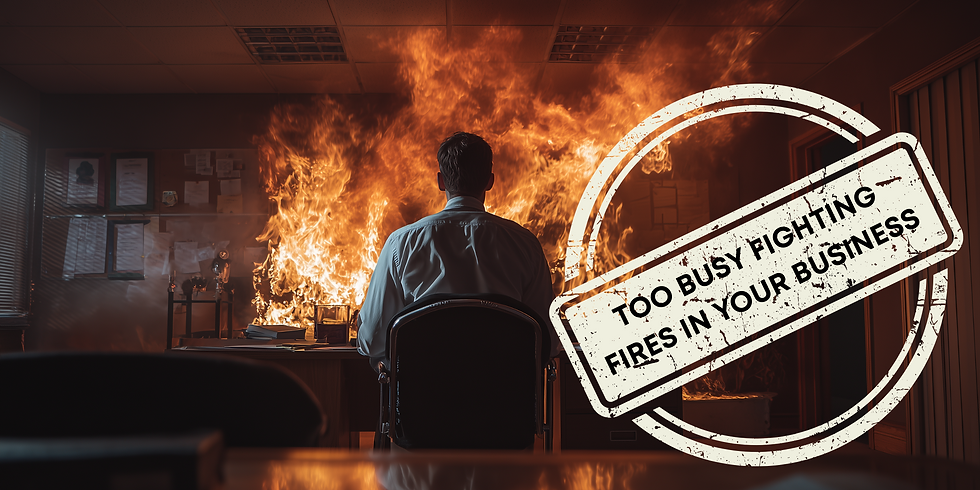 Too Busy to Fix It? Why Firefighting Is the Sign You Need a Coach—Not a Reason to Wait
