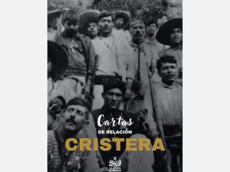 Portada del libro Cartas de relación cristera, perteneciente a la colección Guerra cristera
