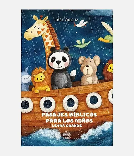 Pasajes bíblicos para los niños: Letra grande