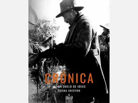 Portada del libro Crónica de un duelo de ideas, perteneciente a la colección Guerra cristera