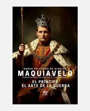Portada del libro que incluye “El Príncipe” y “Arte de la Guerra” de Nicolás Maquiavelo.