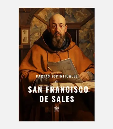 Portada de uno de los libros de Francisco de Sales, doctor de la Iglesia católica.