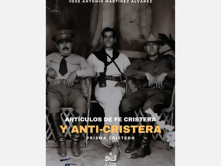 Portada de Artículos de fe cristera y anti-cristera