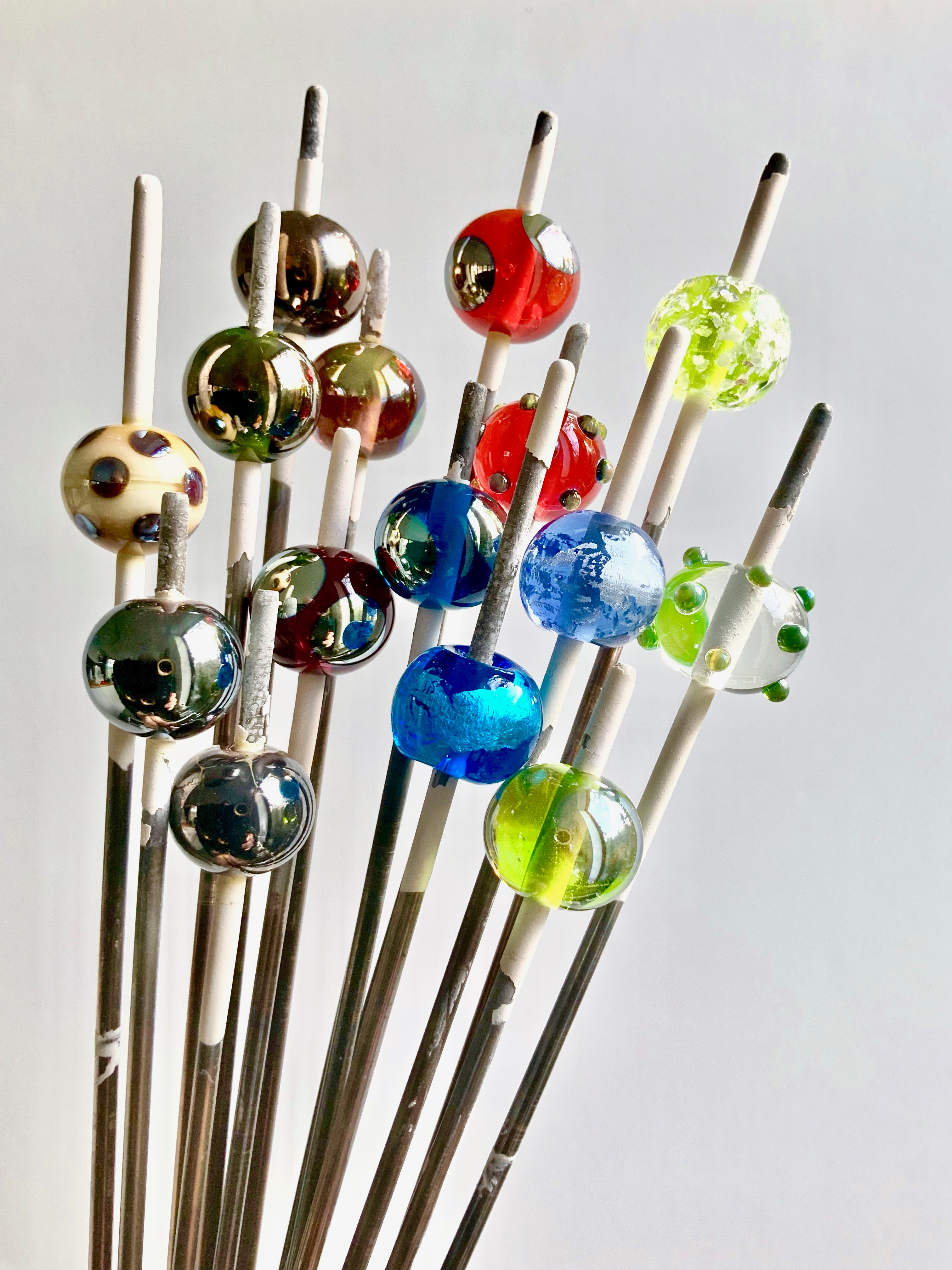 Handmade glass beads