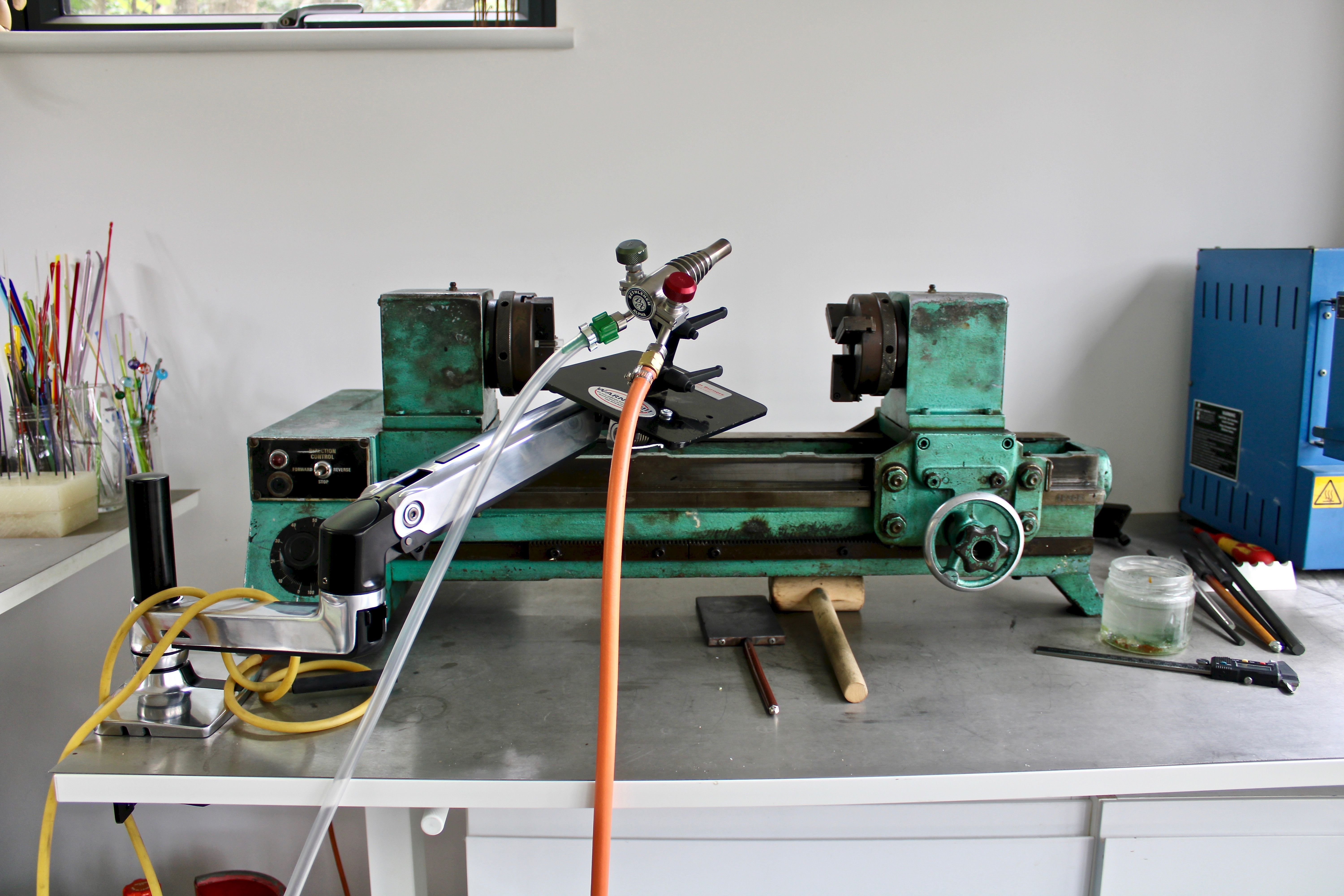 glass lathe lessons
