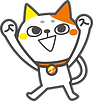 猫キャラ　バンザイ