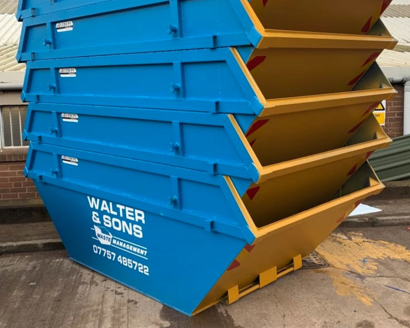 walter and sons waste management truck