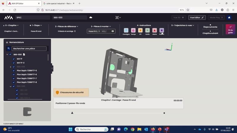 ajouter un post-it latéral sur ava op