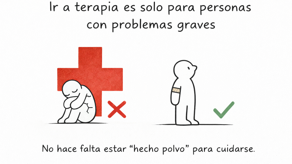 Mitos de la Terapia Psicológica: Lo que Debes Saber Antes de Empezar