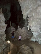 Exploring Coral Cave inside Khao Sok National Park