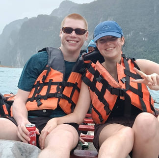 Thank You for Staying at The Laguna Chiewlan, Kieran and Abbie!
