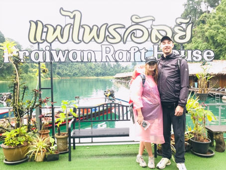 Serenity and Beauty at Praiwan Rafthouse for Jack and Romilly