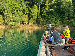 Tranquil Days Above the Lake with Breathtaking Mountain Views