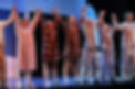 4 children from the Acting Up summer camp sing their hearts out wearing pajamas on stage at Argenta Contemporary Theatre