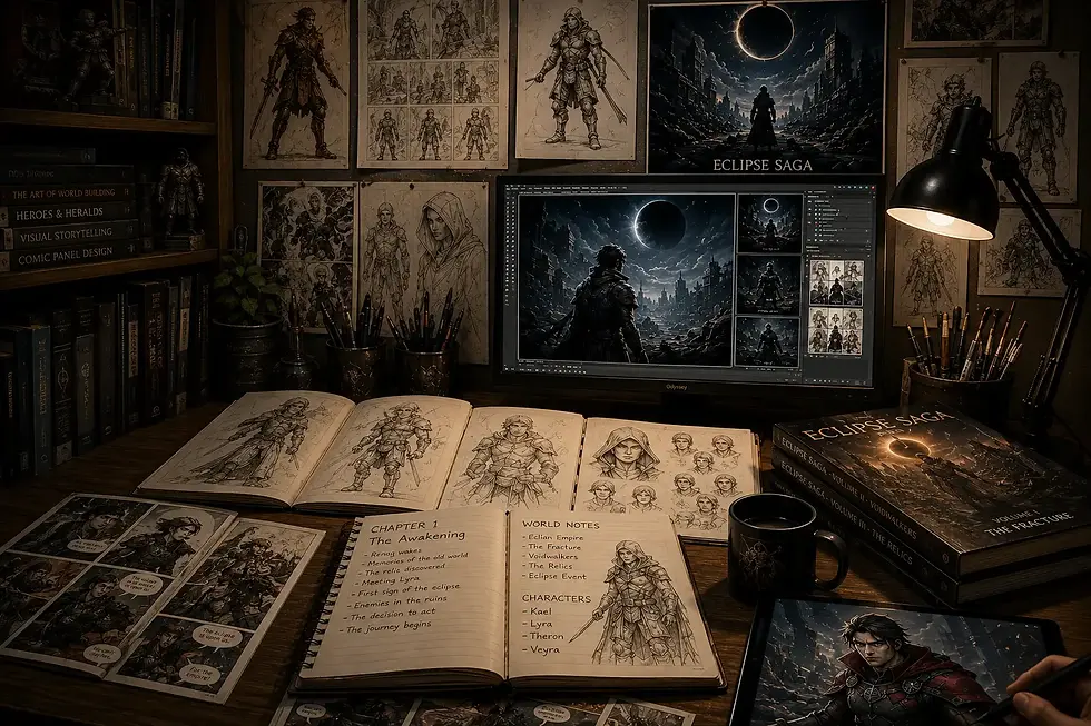 Comic & ip Development unreal engine Zenith AVGCXR