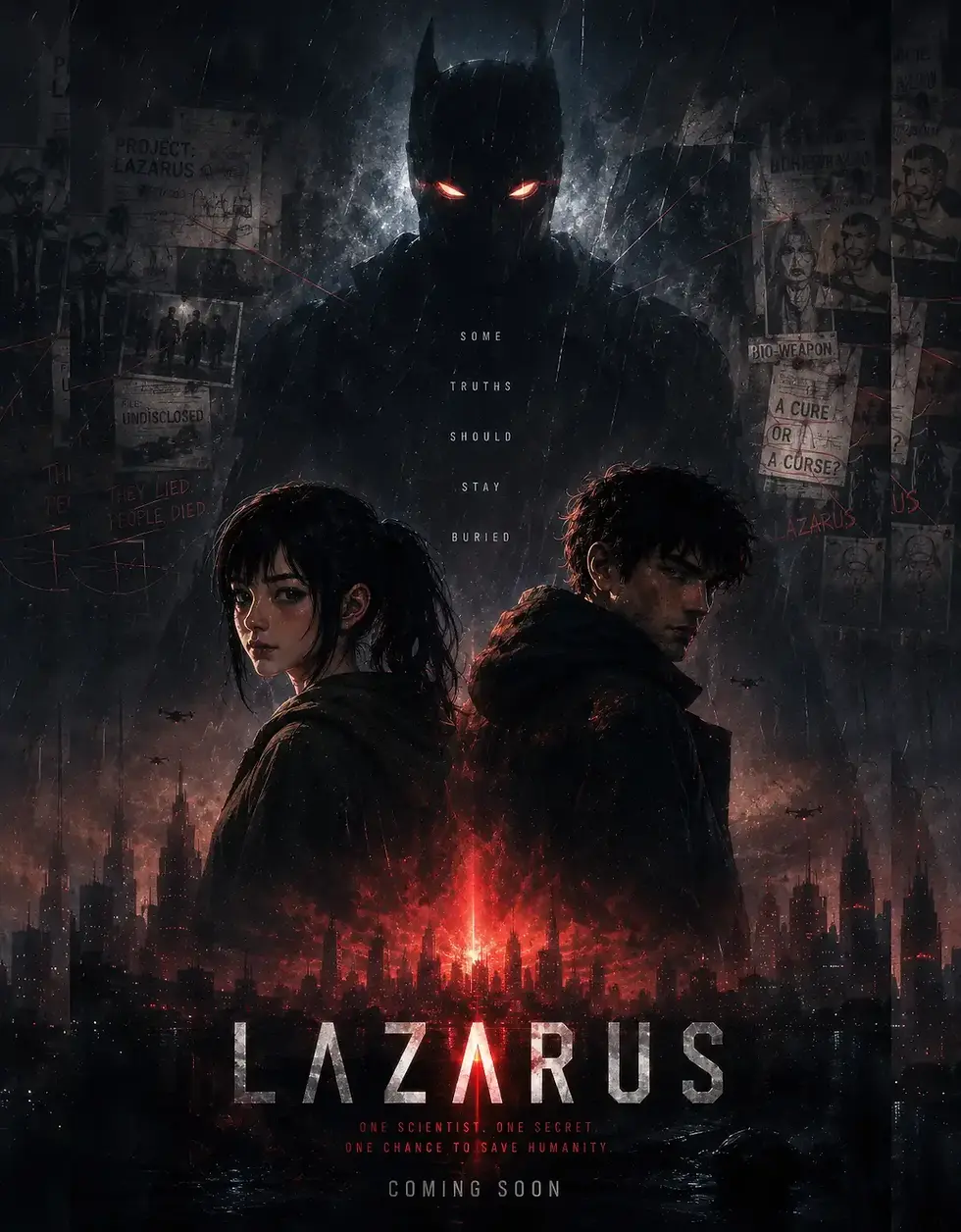 Lazarus Comic Poster ZenithAVGCXR