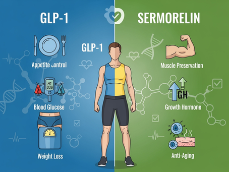 Combining GLP-1 Medications with Sermorelin: A Breakthrough in Metabolic Therapy