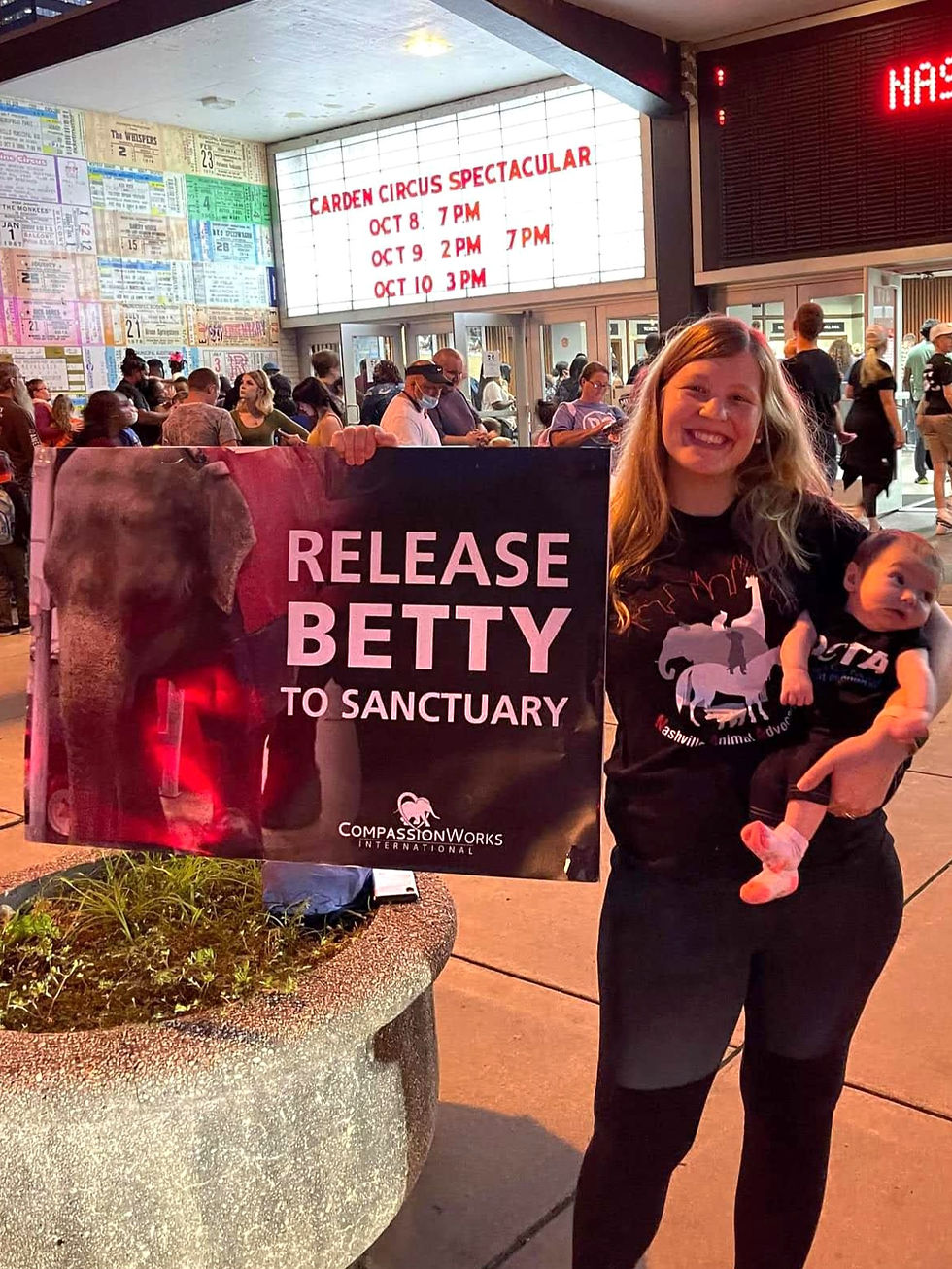 Nashville: Carden Circus Protest