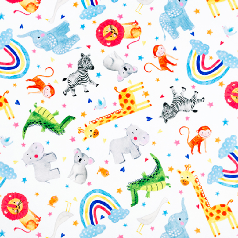Storybook Cuddle Mult Minky Fabric