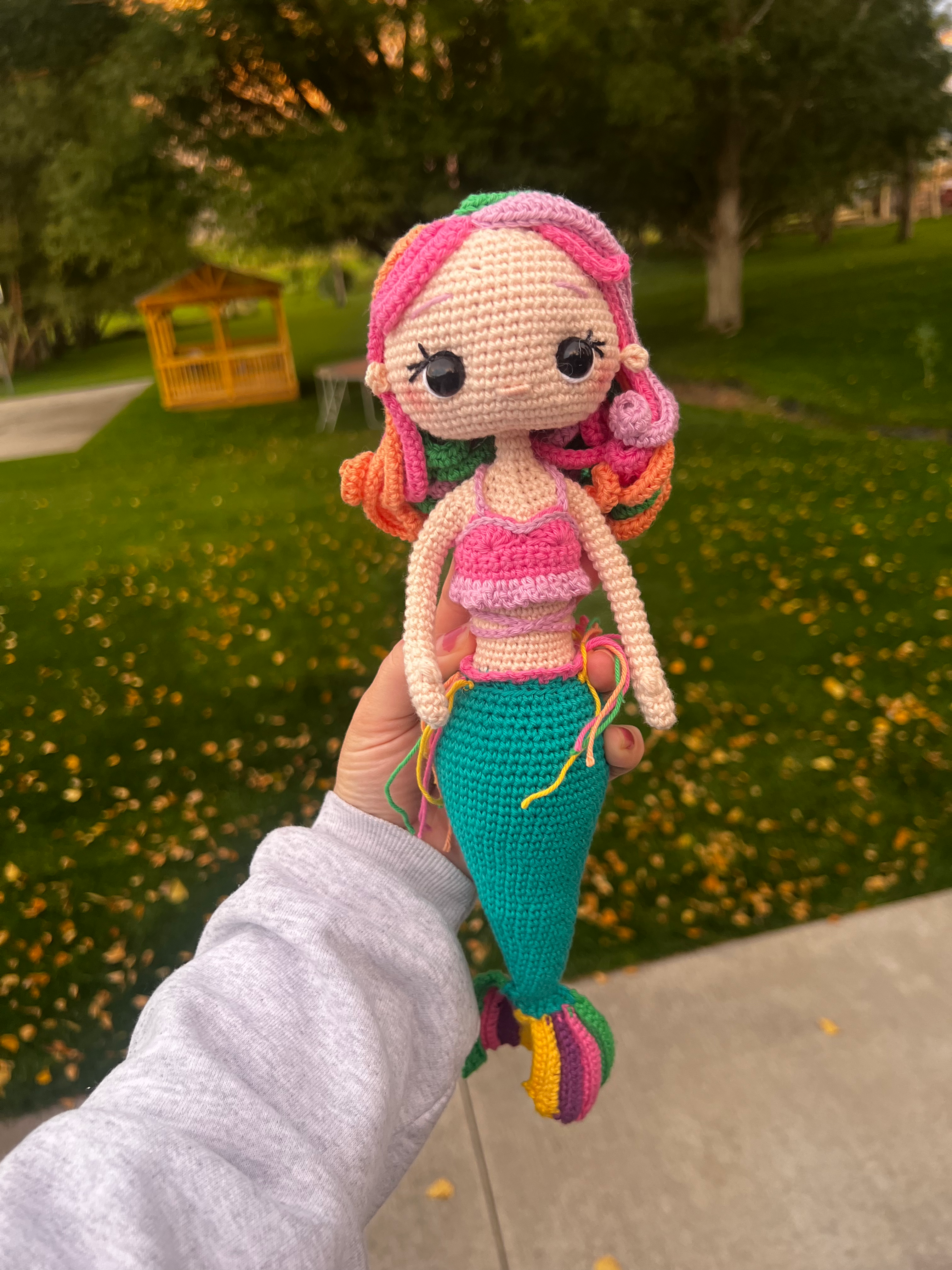 Little Mermaid Doll | Handmade Crochet Doll